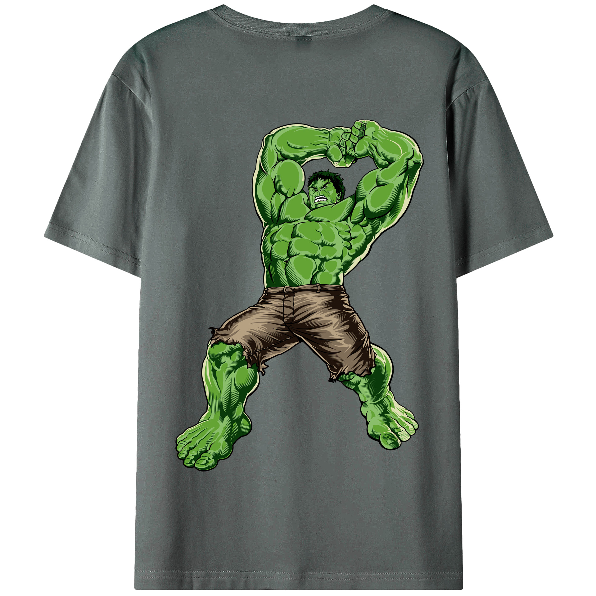 （画像用） アベンジャーズ The Avengers 綿100％半袖Tシャツ（背面プリント）